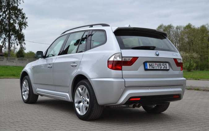BMW X3 cena 36500 przebieg: 240000, rok produkcji 2007 z Radom małe 562